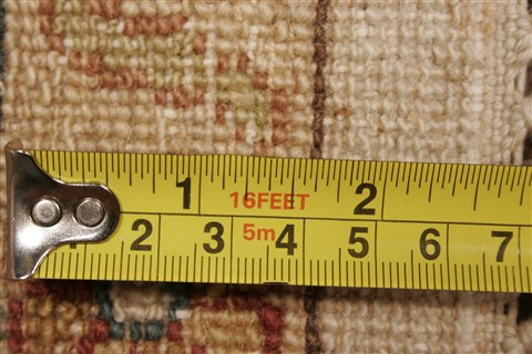 Ziegler Beige Hand Knotted 82 X 102  Area Rug 250-21167 Image 14