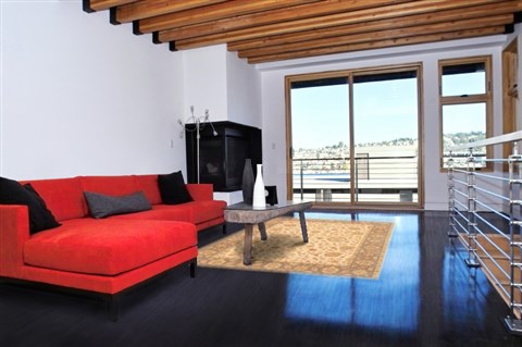 Ziegler Beige Hand Knotted 82 X 102  Area Rug 250-21167 Image 1