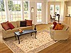 Ziegler Beige Hand Knotted 82 X 102  Area Rug 250-21167 Thumb 2