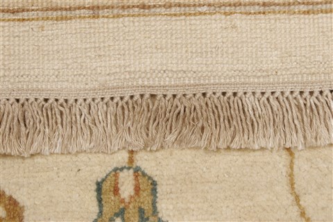 Ziegler Beige Hand Knotted 711 X 100 Area Rug 250-21171 Image 16