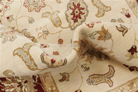 Ziegler Beige Hand Knotted 711 X 100 Area Rug 250-21171 Image 9