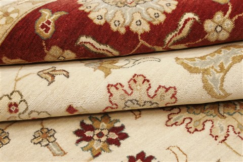 Ziegler Beige Hand Knotted 711 X 100 Area Rug 250-21171 Image 11
