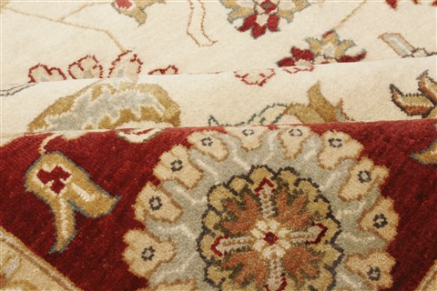 Ziegler Beige Hand Knotted 711 X 100 Area Rug 250-21171 Image 13
