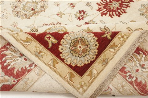 Ziegler Beige Hand Knotted 711 X 100 Area Rug 250-21171 Image 14