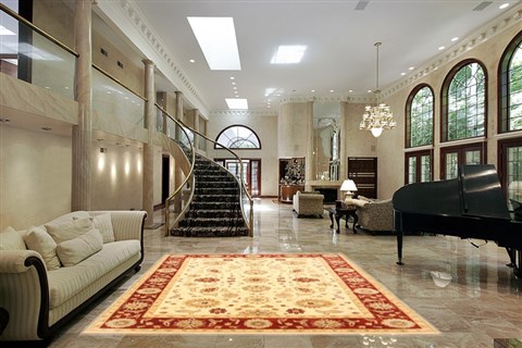 Ziegler Beige Hand Knotted 711 X 100 Area Rug 250-21171 Image 5