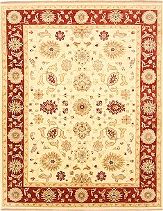 Ziegler Beige Hand Knotted 7'11" X 10'0"  Area Rug 250-21171