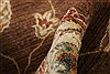 Ziegler Brown Hand Knotted 81 X 102 Area Rug 250-21173 Thumb 7
