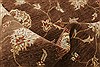 Ziegler Brown Hand Knotted 81 X 102 Area Rug 250-21173 Thumb 8