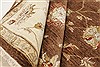 Ziegler Brown Hand Knotted 81 X 102 Area Rug 250-21173 Thumb 10