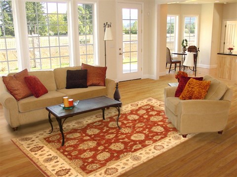 Ziegler Brown Hand Knotted 711 X 102  Area Rug 250-21175 Image 4