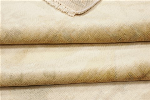 Oushak Beige Hand Knotted 80 X 910  Area Rug 250-21180 Image 9