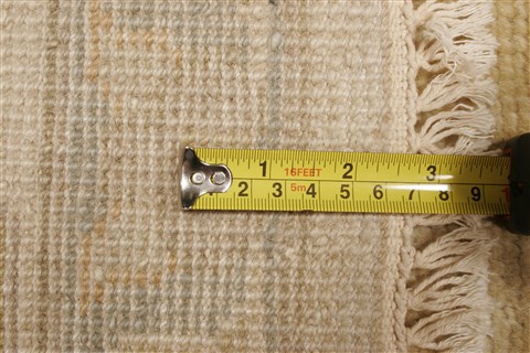Oushak Beige Hand Knotted 80 X 910  Area Rug 250-21180 Image 13