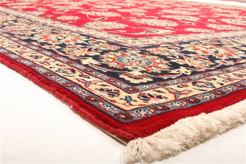 Khorasan Red Hand Knotted 81 X 117 Area Rug 100-21181 Image 3