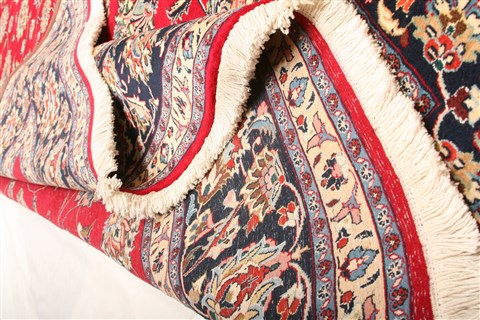 Khorasan Red Hand Knotted 81 X 117 Area Rug 100-21181 Image 8