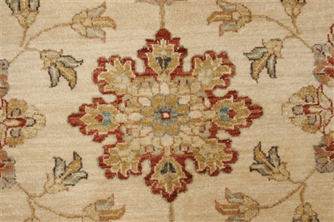 Ziegler Beige Hand Knotted 711 X 104 Area Rug 250-21182 Image 17
