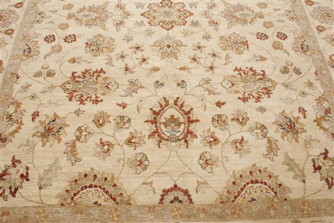 Ziegler Beige Hand Knotted 711 X 104 Area Rug 250-21182 Image 18