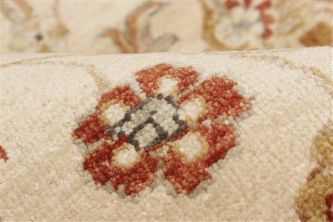 Ziegler Beige Hand Knotted 711 X 104 Area Rug 250-21182 Image 6