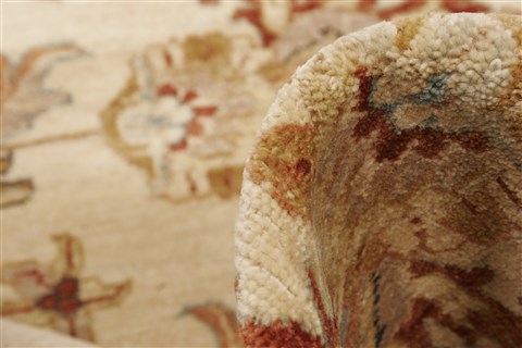 Ziegler Beige Hand Knotted 711 X 104 Area Rug 250-21182 Image 8