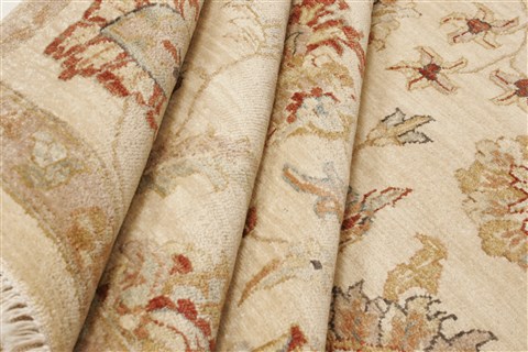 Ziegler Beige Hand Knotted 711 X 104 Area Rug 250-21182 Image 11