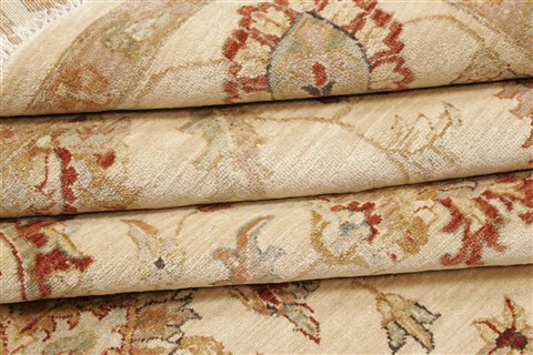 Ziegler Beige Hand Knotted 711 X 104 Area Rug 250-21182 Image 12