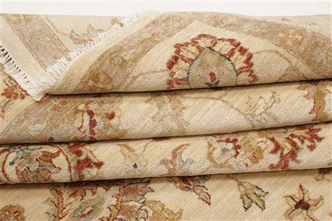 Ziegler Beige Hand Knotted 711 X 104 Area Rug 250-21182 Image 13