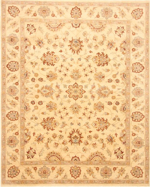 Ziegler Beige Hand Knotted 711 X 104 Area Rug 250-21182 Image 0