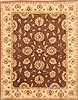 Ziegler Brown Hand Knotted 80 X 97 Area Rug 250-21186 Thumb 0