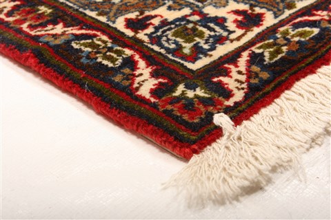 Isfahan Blue Hand Knotted 86 X 1110 Area Rug 100-21187 Image 2