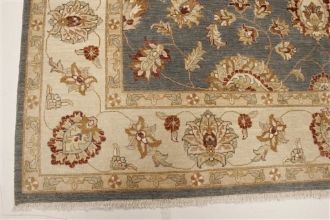 Ziegler Blue Hand Knotted 81 X 911  Area Rug 250-21188 Image 18