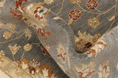 Ziegler Blue Hand Knotted 81 X 911  Area Rug 250-21188 Image 8