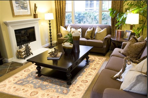 Ziegler Blue Hand Knotted 81 X 911  Area Rug 250-21188 Image 4