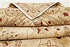 Pishavar Beige Hand Knotted 82 X 910 Area Rug 250-21190 Thumb 10