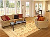 Pishavar Beige Hand Knotted 82 X 910 Area Rug 250-21190 Thumb 2