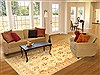 Pishavar Beige Hand Knotted 82 X 910  Area Rug 250-21190 Thumb 2