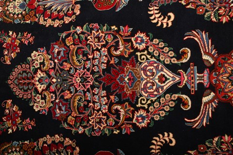 Mood Red Hand Knotted 82 X 113  Area Rug 253-21192 Image 7