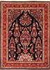Mood Red Hand Knotted 82 X 113  Area Rug 253-21192 Thumb 0