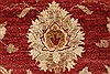 Pishavar Red Hand Knotted 81 X 99  Area Rug 250-21195 Thumb 16