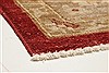 Pishavar Red Hand Knotted 81 X 99  Area Rug 250-21195 Thumb 19