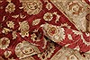 Pishavar Red Hand Knotted 81 X 99  Area Rug 250-21195 Thumb 8