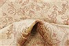 Pishavar Beige Hand Knotted 83 X 911  Area Rug 250-21197 Thumb 7