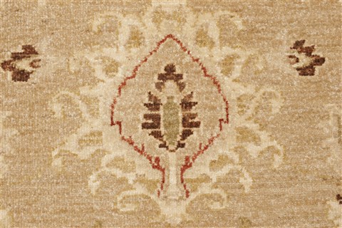 Pishavar Beige Hand Knotted 81 X 911 Area Rug 250-21202 Image 17