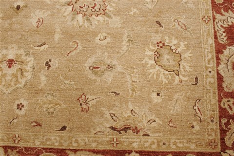 Pishavar Beige Hand Knotted 81 X 911 Area Rug 250-21202 Image 18