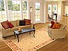 Pishavar Beige Hand Knotted 81 X 911  Area Rug 250-21202 Thumb 2