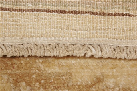 Pishavar Beige Hand Knotted 610 X 97 Area Rug 250-21206 Image 16
