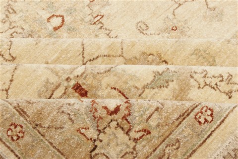 Pishavar Beige Hand Knotted 610 X 97 Area Rug 250-21206 Image 12