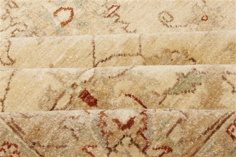 Pishavar Beige Hand Knotted 610 X 97 Area Rug 250-21206 Image 13