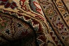 Tabriz Blue Hand Knotted 91 X 120 Area Rug 100-21207 Thumb 22