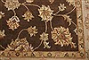 Agra Brown Hand Knotted 82 X 105  Area Rug 250-21210 Thumb 18