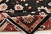 Pishavar Black Hand Knotted 710 X 100  Area Rug 250-21211 Thumb 12