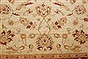 Pishavar Beige Hand Knotted 81 X 99 Area Rug 250-21213 Thumb 16